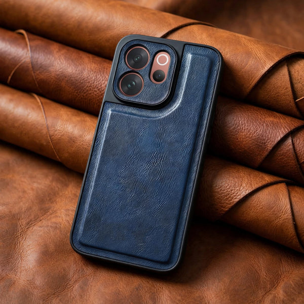 Velora Blue Leather Case for Vivo V70