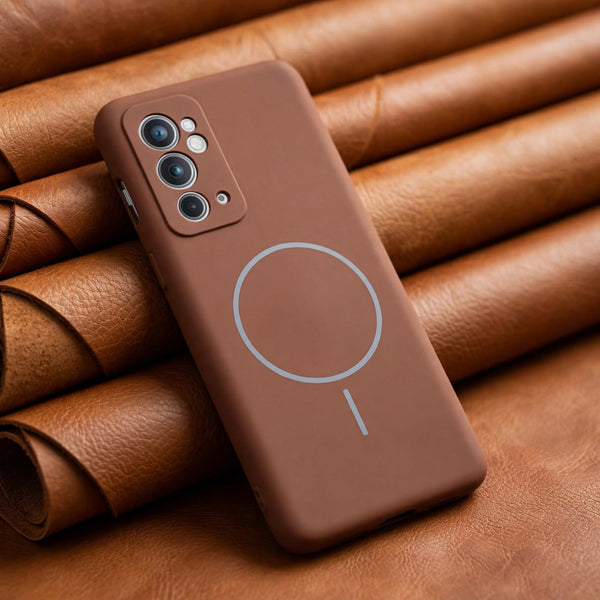 CAVEN Dark Brown Silicone case for Oneplus 9rt