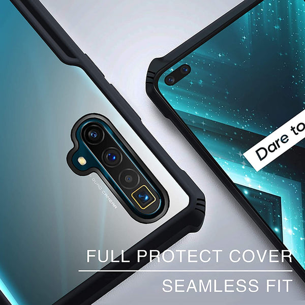 Hybrid Shockproof silicone protective transparent Case for Realme X3