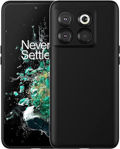 Black Original Camera Safe Silicone case for Oneplus 10t