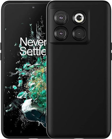 Black Original Camera Safe Silicone case for Oneplus 10t