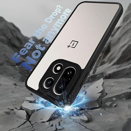 Hybrid Shockproof protective transparent Silicone Case for Oneplus 15