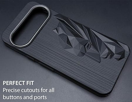 Superhero Engraved logo silicon Case for Google Pixel 9