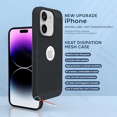 BREATHING BLACK Silicone Case for Apple Iphone 11