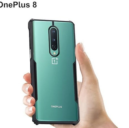 Shockproof transparent silicone Safe case for Oneplus 8