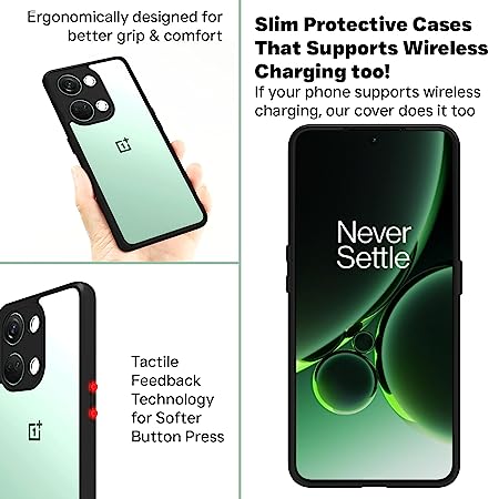 Hybrid Shockproof Silicone Case for Oneplus Nord 3 5G