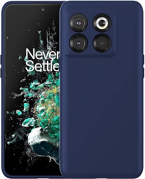 Dark Blue Original Camera Safe Silicone case for Oneplus 10t