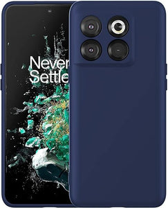 Dark Blue Original Camera Safe Silicone case for Oneplus 10t