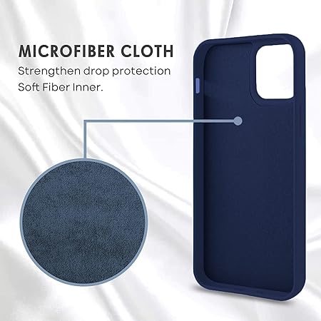 Dark Blue Original Silicone case for Apple iphone 12 mini