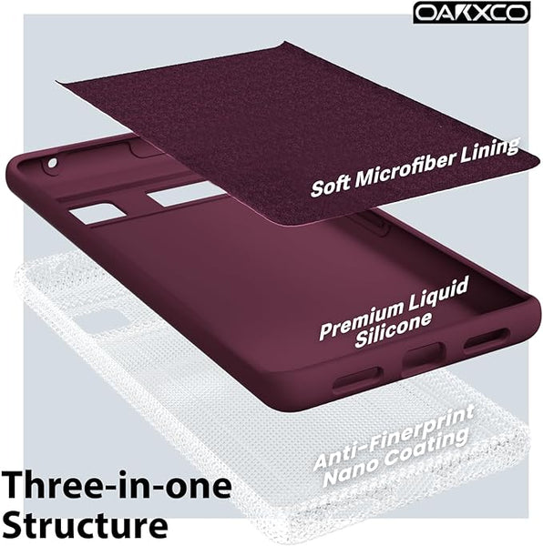 Mehroon Camera Original Silicone case for Google Pixel 6