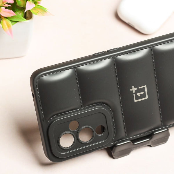 Black Puffon silicone case for Oneplus 9