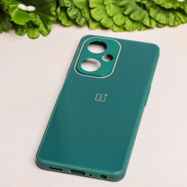 Dark Green camera Safe mirror case for Oneplus CE 3 Lite 5G