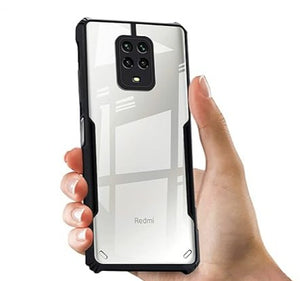 Shockproof silicone protective transparent Case Xiaomi Redmi note 9 pro max