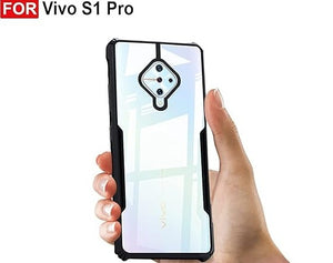 Shockproof protective transparent Silicone Case for Vivo S1 Pro