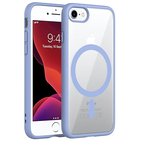 Sierra Blue MagSafe Clear Transparent Silicone case for Apple iphone 16E