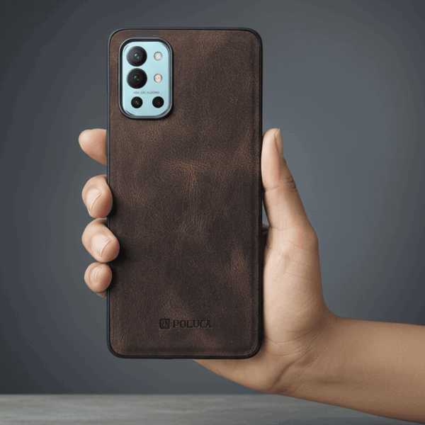 Dark Brown Standard Leather Case for Oneplus 9r