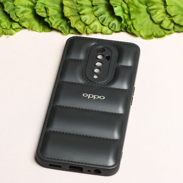 Black Puffon silicone case for Oppo Reno 2Z