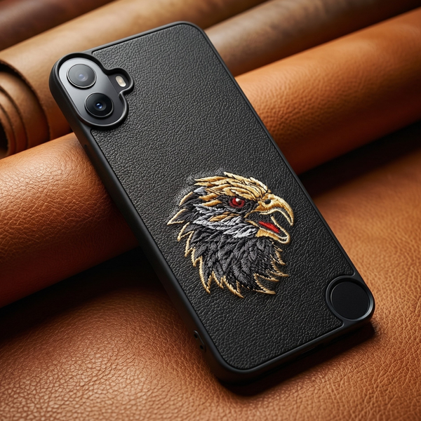 Black Leather Eagle OC Ornamented for CMF PHONE 1