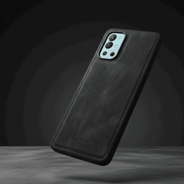 Black Standard Leather Case for Oneplus 9r