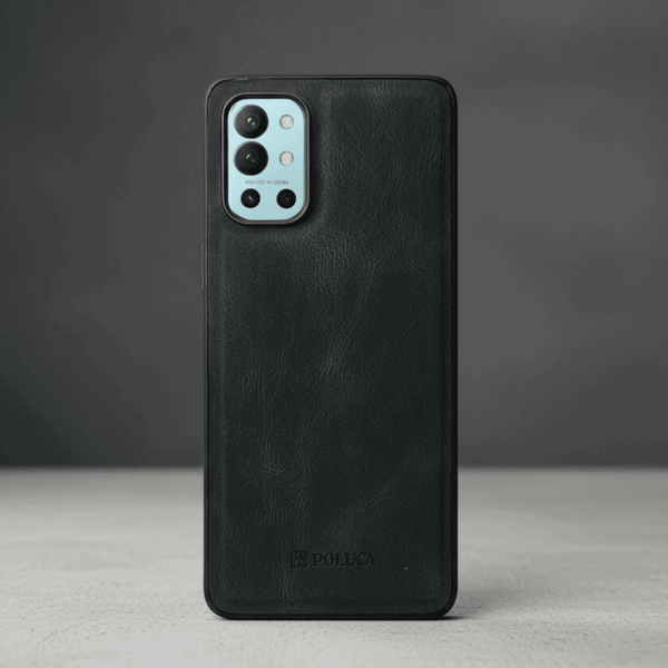 Black Standard Leather Case for Oneplus 9r