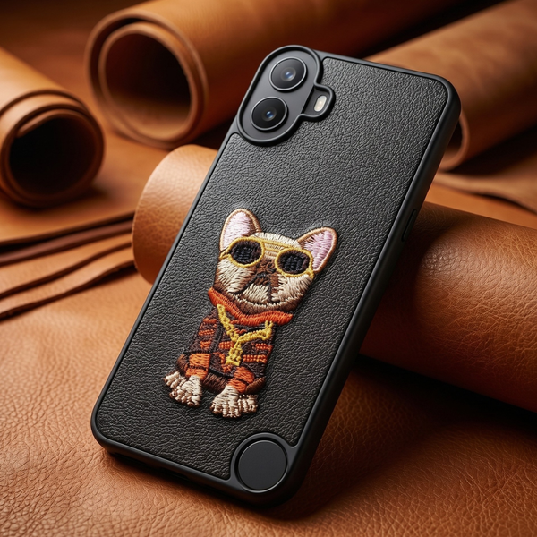 Black Leather Bulldog  OC Ornamented for CMF PHONE 1