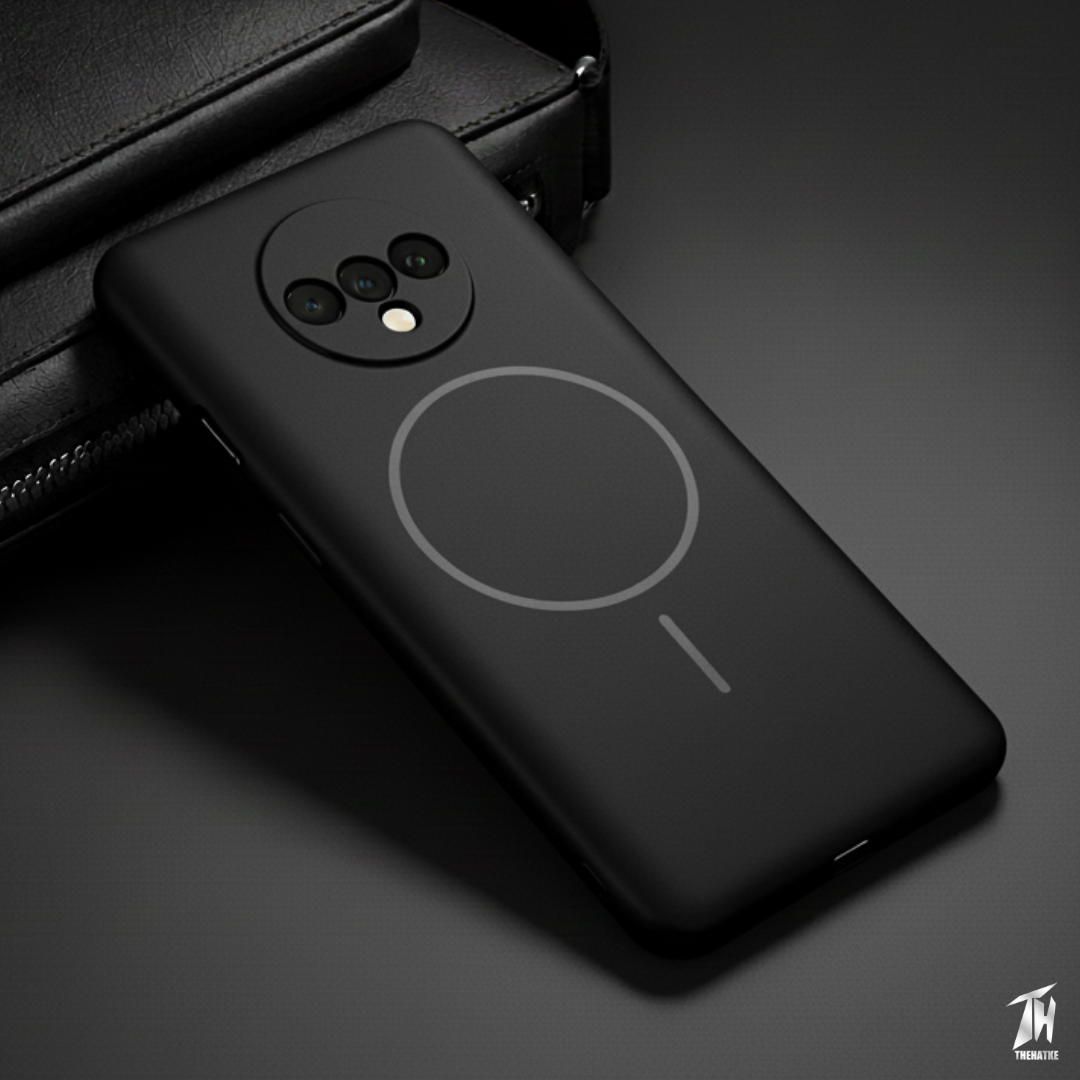 CAVEN Black Silicone case for Oneplus 7T
