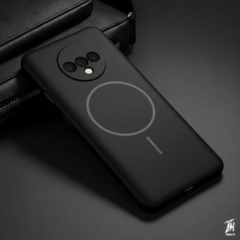 CAVEN Black Silicone case for Oneplus 7T