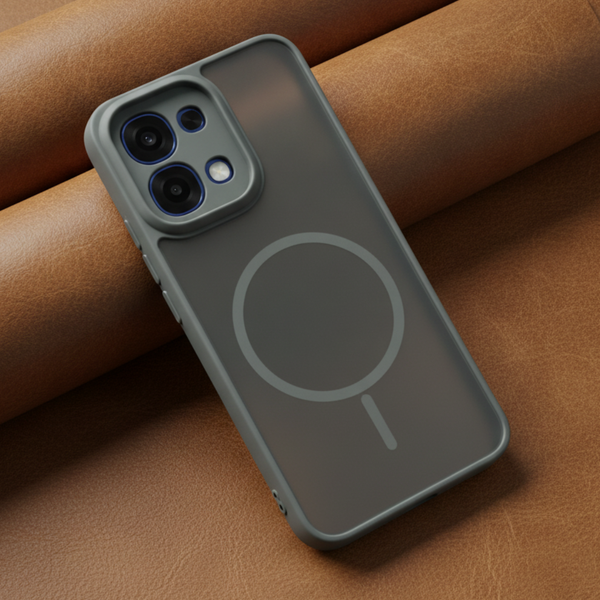KYRON Grey Camera Protection Matte  Case for Oppo F31