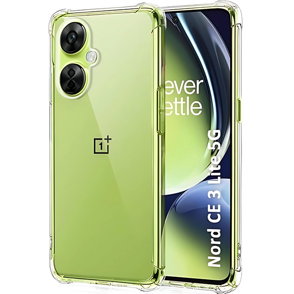 SilicaClear Transparent Silicone Case for Oneplus Nord Ce 3 Lite