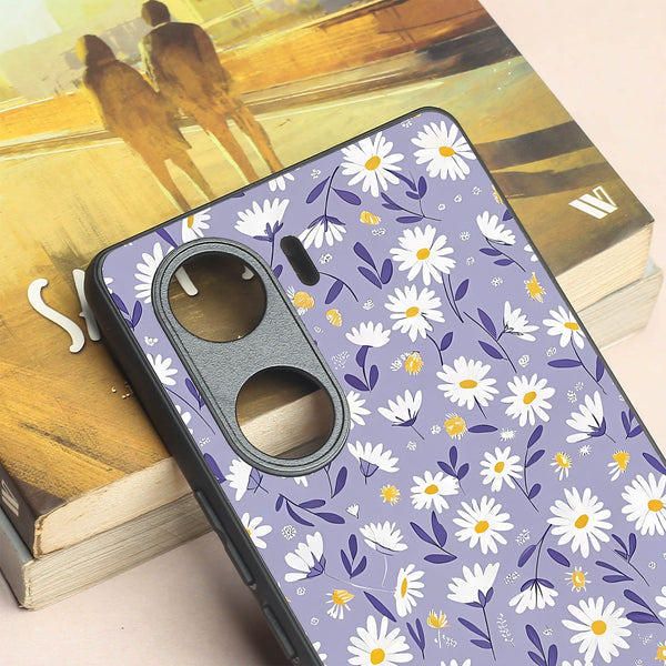 Lavender Daisies metal back case for Vivo V29e