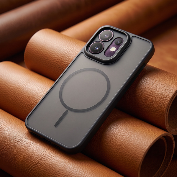 KYRON Black Matte Camera Protection Case for Oppo Reno 16