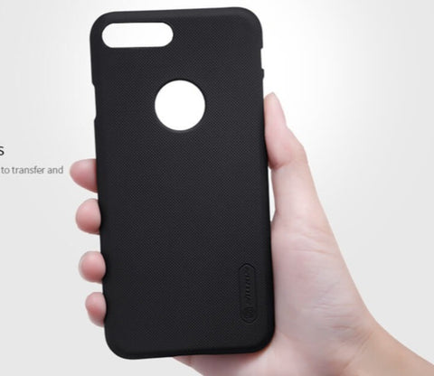Black Logo Cut Niukin Silicone Case for Apple iphone 7 Plus
