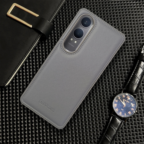 Prime Leather Grey Leather Case for Oneplus Nord Ce 4 Lite