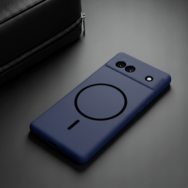 CAVEN Dark Blue Camera Silicone case for Google Pixel 6a