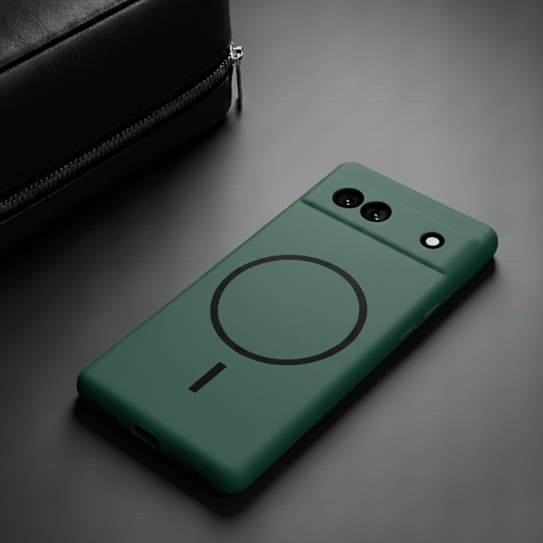 CAVEN Dark Green Camera Silicone case for Google Pixel 6a