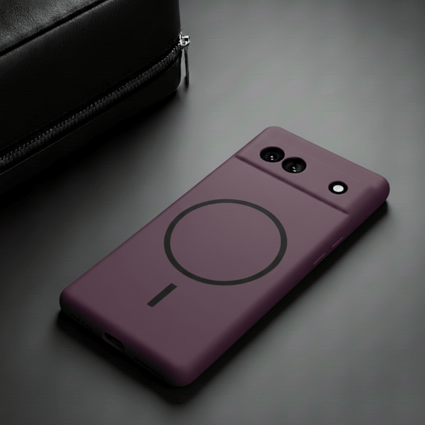 CAVEN Dark Pink Camera Silicone case for Google Pixel 6a