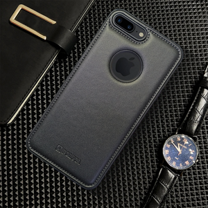 Prime Leather Black Leather Case for Apple Iphone 7 Plus