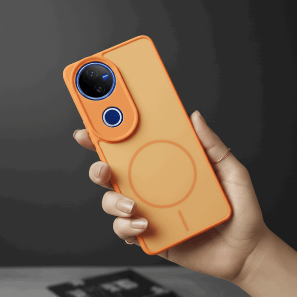 GripMate Orange Silicone case for Vivo V50
