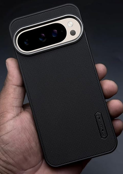 Black Niukin Silicone Case for Google Pixel 9 Pro