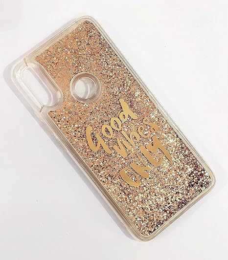 Brown Good Vibes Silicone Case for Redmi Note 7 Pro