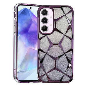 Dazzle Purple Silicone case for  Samsung A23