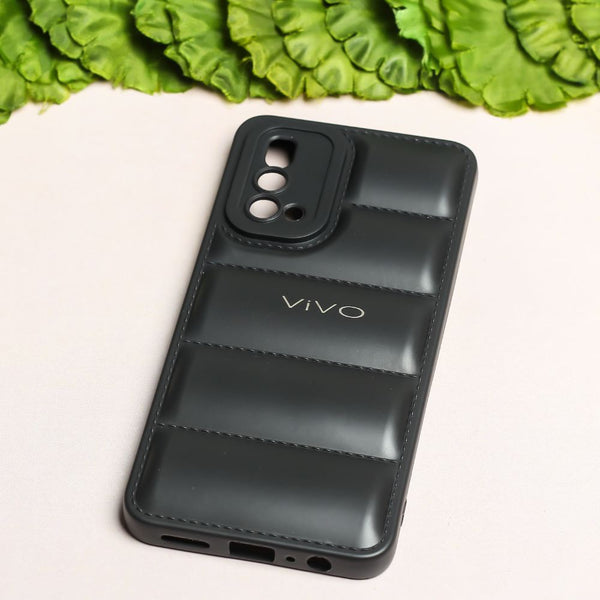 Black Puffon silicone case for Vivo V19
