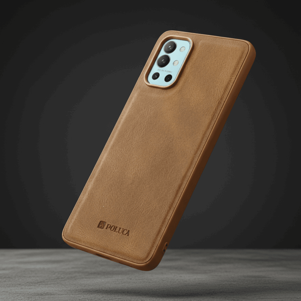 Brown Standard Leather Case for Oneplus 9r