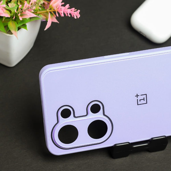 Purple camera Safe mirror case for Oneplus Nord 3