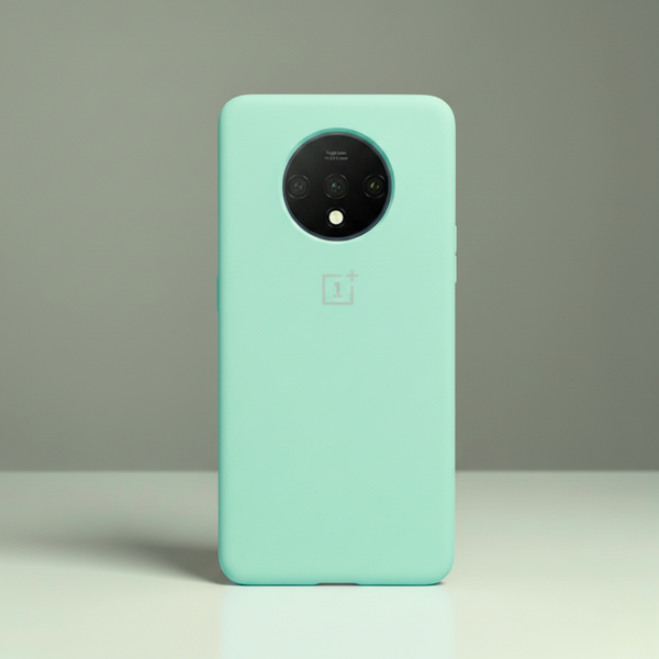 Light Blue Original Silicone case for Oneplus 7T
