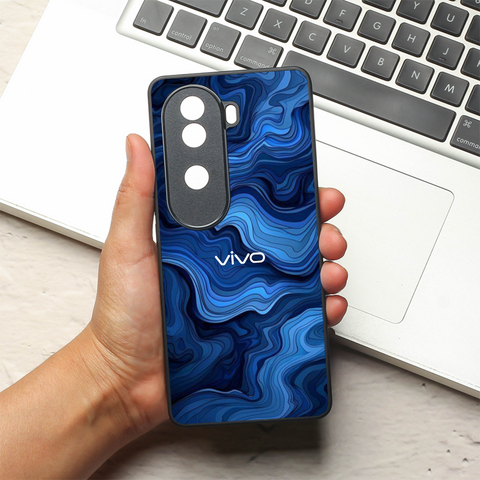 Ocean Drift metal back case for Vivo V40e