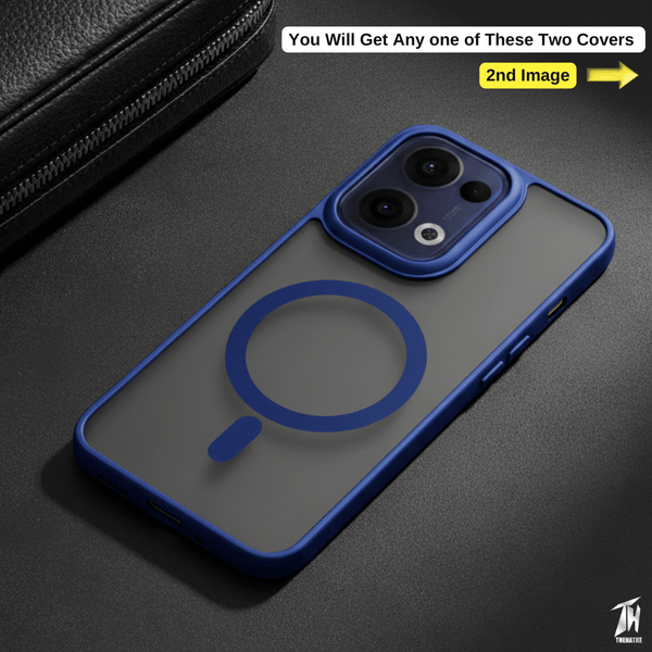 KYRON Dark Blue Matte  Case for Oppo Reno 13