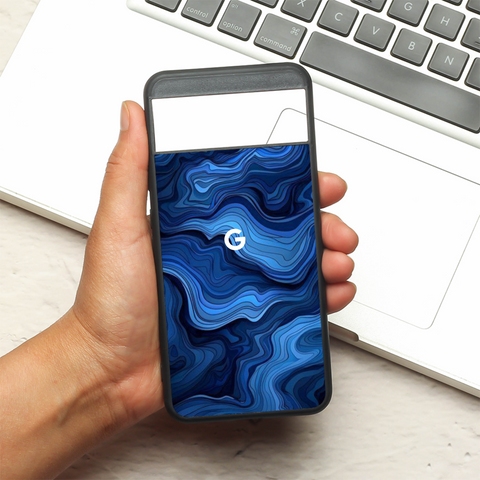 Ocean Drift metal back case for Google Pixel 8A