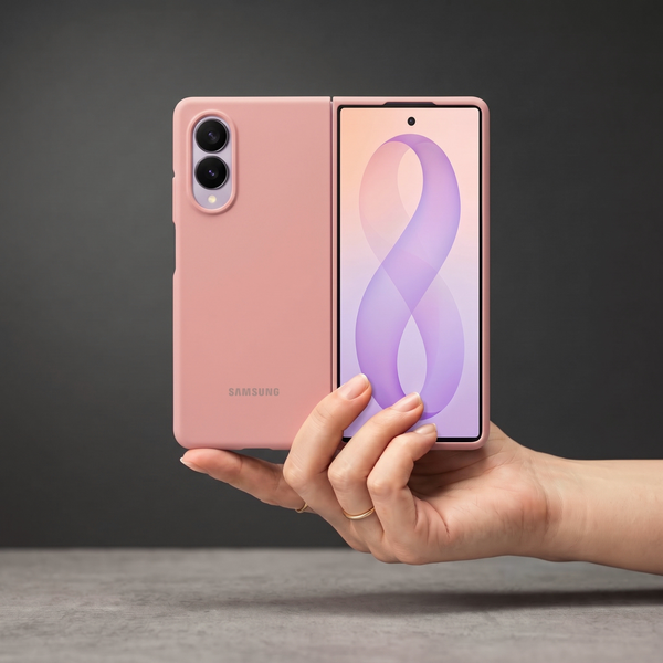 Peach Original Silicone case for Samsung Z Fold 8 5G