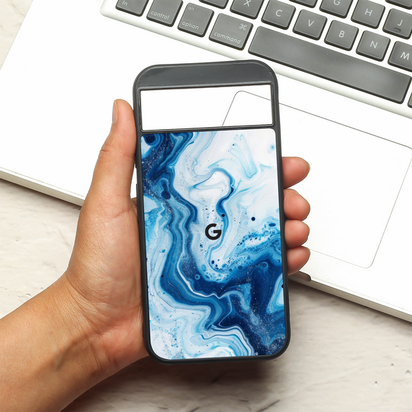Neptune Swirl metal back case for Google Pixel 8